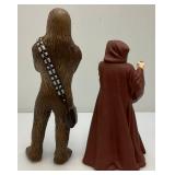 1990's STAR WARS Hard Plastic Figures 9 1/2'