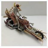 1995 Todd McFarlane Spawn Violator Chopper With Figure (Missing One handle Bar)