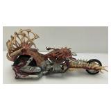 1995 Todd McFarlane Spawn Violator Chopper With Figure (Missing One handle Bar)