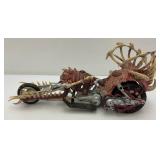 1995 Todd McFarlane Spawn Violator Chopper With Figure (Missing One handle Bar)