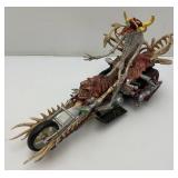 1995 Todd McFarlane Spawn Violator Chopper With Figure (Missing One handle Bar)