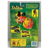 1994 The Shadow Action Figures (On Original Card) One Has Slightly Yellowed Plastic