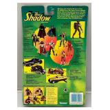 1994 The Shadow Action Figures (On Original Card) One Has Slightly Yellowed Plastic