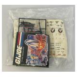 1986 GI Joe TOMHAWK Helicopter Open Box Sealed Bags (Seems To be New Never Assembled) Box Beat Up