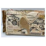 1986 GI Joe TOMHAWK Helicopter Open Box Sealed Bags (Seems To be New Never Assembled) Box Beat Up