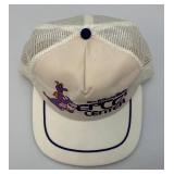 RARE 1982 Walt Disney Original FIGMENT Hat Epcot Center Trucker Snapback Hat Purple California