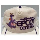 RARE 1982 Walt Disney Original FIGMENT Hat Epcot Center Trucker Snapback Hat Purple California