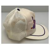 RARE 1982 Walt Disney Original FIGMENT Hat Epcot Center Trucker Snapback Hat Purple California