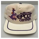 RARE 1982 Walt Disney Original FIGMENT Hat Epcot Center Trucker Snapback Hat Purple California