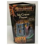 Vintage Zizzle Disney 'Pirates Of The Caribbean' Dead man's Chest (Isla Cruces Playset) New Open Box (Box Is Beat up)