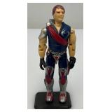 Vintage 1985 GI Joe Tomax & Xamot Action Figures With Stands