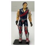 Vintage 1985 GI Joe Tomax & Xamot Action Figures With Stands