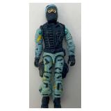 Vintage 1988 GI Joe Shockwave Action Figure With Weapons