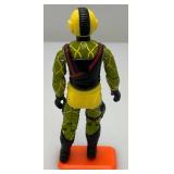Vintage 1989 GI Joe Python Patrol Copperhead Action Figure With Stand
