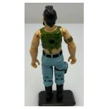 Vintage 1985 GI Joe RIPPER Action Figure With Card, Stand And More