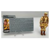 Vintage 1991 GI Joe Dusty Action Figure With Card