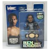 Limited Edition 1087/1500 Ben 'Smooth' Henderson Action Figure (New Old Stock) Card Shows Wear