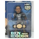 Limited Edition 1087/1500 Ben 'Smooth' Henderson Action Figure (New Old Stock) Card Shows Wear