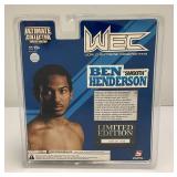 Limited Edition 1087/1500 Ben 'Smooth' Henderson Action Figure (New Old Stock) Card Shows Wear