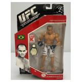 JAKKS Pacific UFC Series 2 Junior Dos Santos Action Figure (New Old Stock) Package Shows Wear