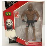 JAKKS Pacific UFC Series 2 Anderson Silva Action Figure (New Old Stock) Package Shows Wear