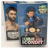 WEC Round 5 MMA, UFC Ultimate Collector Series Limited Edition 793/1500 Carlos Condit 'The Natural Born Killer' Action Figure (New old Stock)