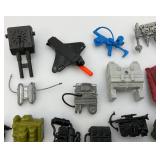Large Group Of Misc. 1980's-90's GI Joe Miniature Action Figure Accessories & More