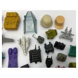 Large Group Of Misc. 1980's-90's GI Joe Miniature Action Figure Accessories & More