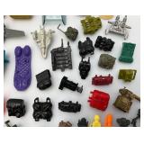 Large Group Of Misc. 1980's-90's GI Joe Miniature Action Figure Accessories & More