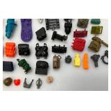 Large Group Of Misc. 1980's-90's GI Joe Miniature Action Figure Accessories & More