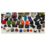 Large Group Of Misc. 1980's-90's GI Joe Miniature Action Figure Accessories & More