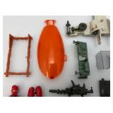 Large Group Of Misc. 1980's-90's GI Joe Miniature Action Figure Accessories & More