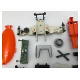 Large Group Of Misc. 1980's-90's GI Joe Miniature Action Figure Accessories & More