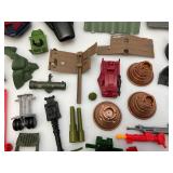 Large Group Of Misc. 1980's-90's GI Joe Action Figure Accessories & More