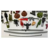 Large Group Of Misc. 1980's-90's GI Joe Action Figure Accessories & More