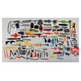 Large Group Of Misc. 1980's-90's GI Joe Action Figure Accessories Including Weapons & More