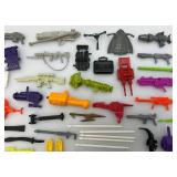 Large Group Of Misc. 1980's-90's GI Joe Action Figure Accessories Including Weapons & More