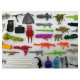 Large Group Of Misc. 1980's-90's GI Joe Action Figure Accessories Including Weapons & More