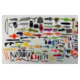 Large Group Of Misc. 1980's-90's GI Joe Action Figure Accessories Including Weapons & More
