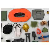 Large Group Of Misc. 1980's-90's GI Joe Action Figure Accessories Including & More