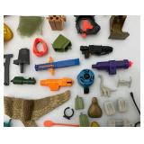 Large Group Of Misc. 1980's-90's GI Joe Action Figure Accessories Including & More