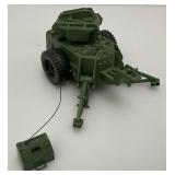 1982 Original GI Joe ARAH MMS Mobile Missile System (Missing A Piece) With Missile Commander Card