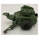 1982 Original GI Joe ARAH MMS Mobile Missile System (Missing A Piece) With Missile Commander Card