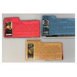 Large Group Of Misc. 1980's-90's GI Joe Action Figure Profile Cards And More