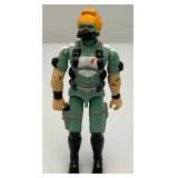 1986 GI Joe Devilfish And Wet-Suit Action Figure (Incomplete)