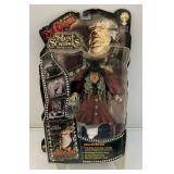 Silent Screamers Series 1 (Dr. Caligari) 'The Hypnotist' 2000 Art Asylum Aztecs Toys (New Old Stock) Plastic Yellowed Slightly