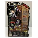 Silent Screamers Series 1 (Dr. Caligari) Cesare 'The Sleepwalker' 2000 Art Asylum Aztecs Toys (New Old Stock) Plastic Yellowed