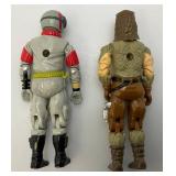 Group Of 1980's GI Joe Action Figures Including BIG BOA, EELS, RAPTOR, SNEAK PEEK And Xamot