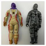 Group Of 1980's GI Joe Action Figures Including AIRBORNE, FIREFLY, GYRO VIPER, SAW VIPER & WILD BILL