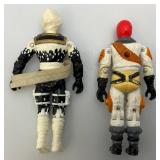 Group Of 1980's- 90's GI Joe Action Figures Including HEAT VIPER, ICE VIPER, ROCK N ROLL (Broken Hand), STORM SHADOW 1984 V1 (Broken Hands) And STORM SHADOW 1992 V3